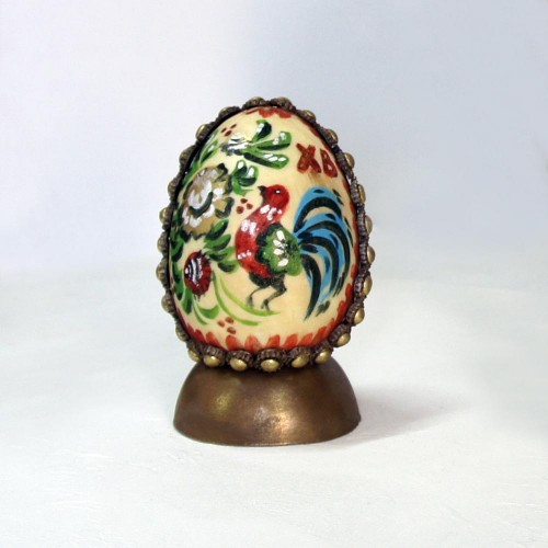 Яйцо пасхальное с ручной росписью (малое)