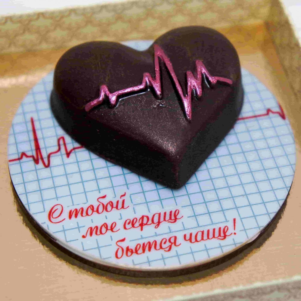 Сердце с кардиограммой